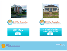 Tablet Screenshot of delmarrealty.ca